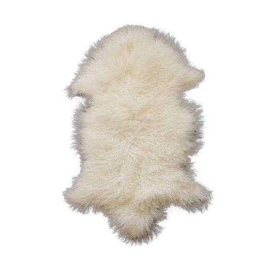 Meru Lamb Fur - Natural White